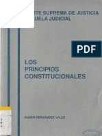 Hernandez Valle Ruben - Los Principios Constitucionales
