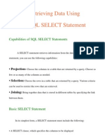 SQL Select Statement