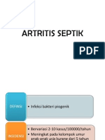 ARTRITIS SEPTIK Referat Kepaniteraan Ilmu Bedah Umum