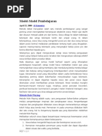 Download Model Model Pembelajaran by M Didik Suryadi SN15508288 doc pdf