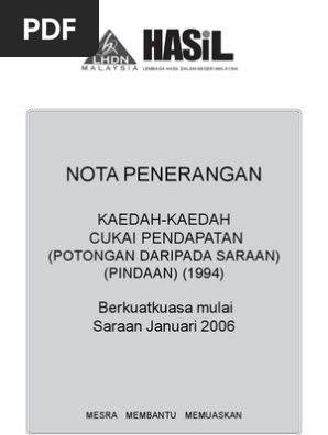 Nota Kaedah2 Cukai Pendapatan Pdf