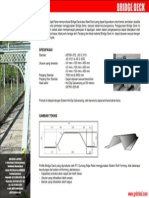 Spesifikasi Bridge Deck