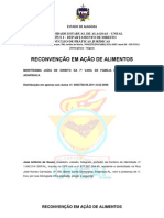 RECONVENÇÃO EM AÇÃO DE ALIMENTOS José Antonio de Souza