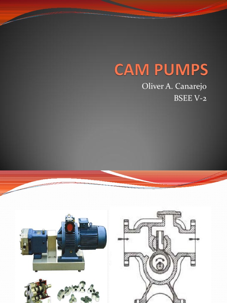 Cam Pumps (Final) PDF Pump Valve