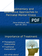 DENA Complimentary Approaches in Perinatal Mental Illness