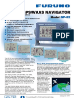 MARINE GPS/WAAS NAVIGATOR Model GP-32