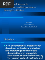 Descriptive Statistics