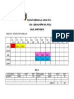 Jadual Waktu SK Sungai Raya