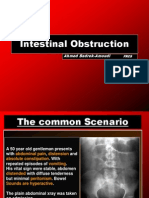 Intestinal Obstruction: Ahmed Badrek-Amoudi