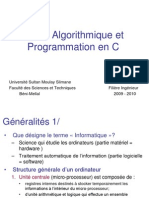 Cours Algorithmique Et Programmation en C