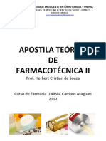 Apostila Teórica de Farmacotécnica II 2012-01