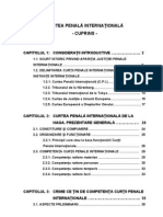 Cuprins - Curtea Penala Internationala