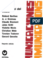 Barthes Roland Anlisis Estructural Del Relato Comnications