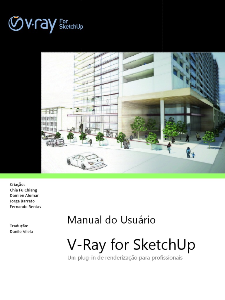 Manual do V-Ray para SketchUp | PDF | SketchUp | Cor