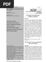 IMPACTOS PRODUZIDOS PELAS MUDANÇAS CLIMATICAS