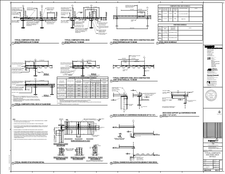Steel Deck Details and Specifications | PDF | Framing (Construction ...