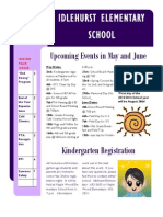 May and June Newsletter 2013 2