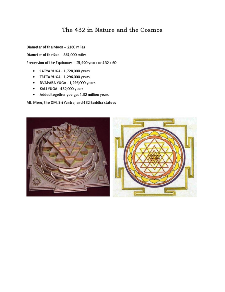 Significance of 432 in Nature and Time | PDF | Social Science | Science ...