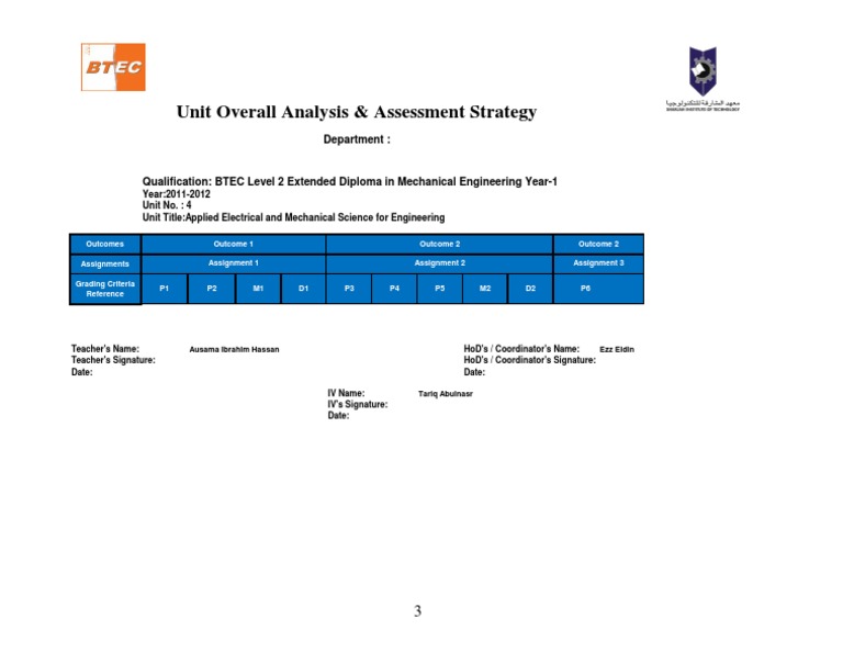 BTEC Level 2 Diploma: Applied Science | PDF