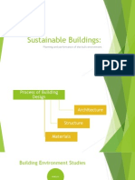 Sustainable Buildings:: Planning and Performance of The Built Environment