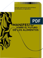 Manifiesto sobre el Futuro de los Alimentos [Comisión Internacional sobre el Futuro de los Alimentos]