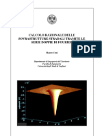 Calcolo Razionale Delle Sovrastrutture Stradali Tramite Le Serie Doppie Di Fourier