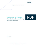 Procedimiento de Revisión y Operación BGWsCAN01 CAN02