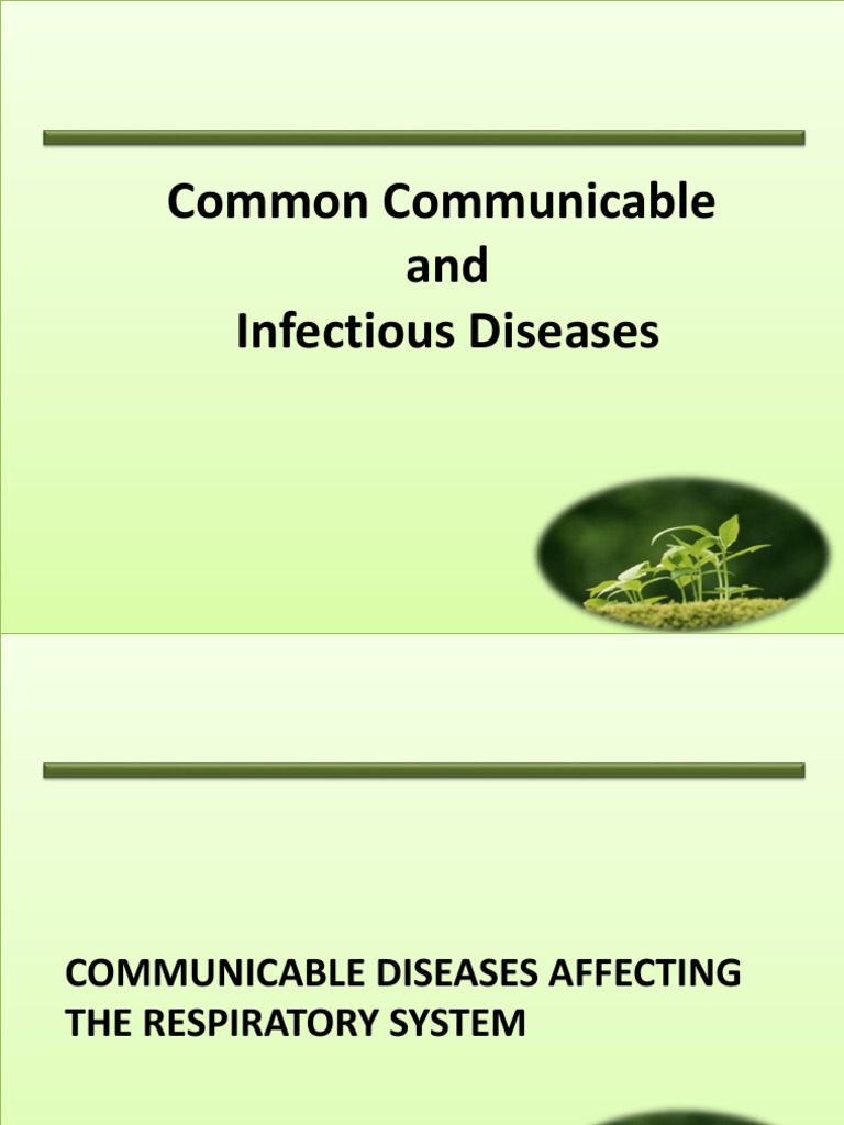 Overview of Common Infectious Diseases | PDF | Infection | Meningitis