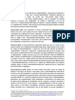 Os significados do empreendedorismo e empreendedor