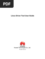 Linux Driver Tool User Guide: Huawei Technologies Co., LTD