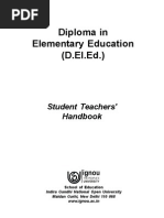 Download Handbook Student Teacher DELED 2013 English by Ashish Jain SN155210050 doc pdf
