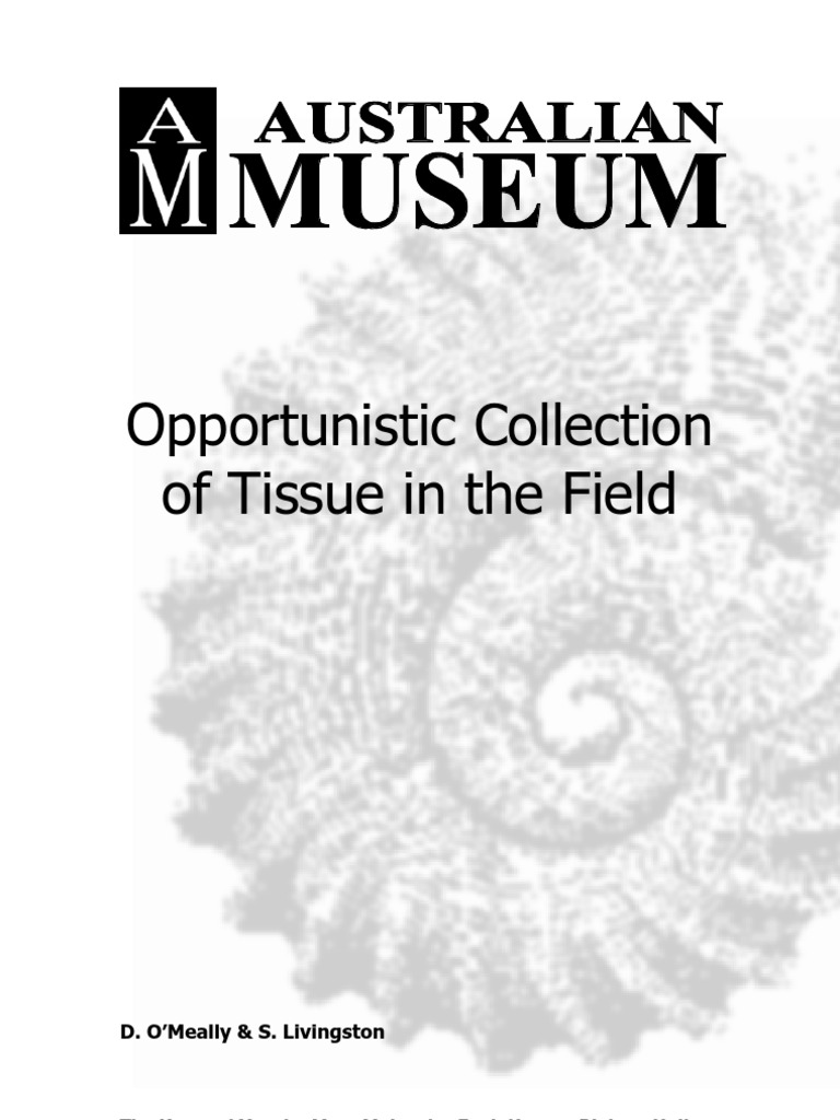 Opportunistic Collection of Tissue | PDF | Formaldehyde | Sodium Chloride