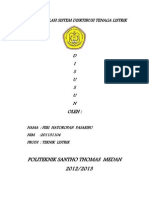 Tugas Makalah Sistem Disrtibusi Tenaga Listrik-Feri