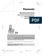 Panasonic KX-TG6721 User Manual