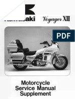 Kawasaki ZG1200 Voyager XII Service Manual Supplement