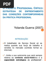 O Projeto Profissional Crítico - fund IV - GUERRA