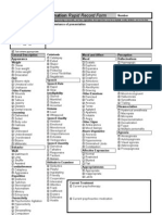 Mental State Exam - Form