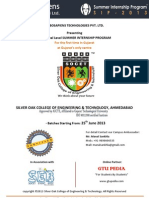 Gtu Pedia: Robosapiens Technologies Pvt. Ltd. Presenting A National Level Summer Internship Program