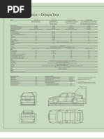 Skoda Octavia Tour - Date Tehnice