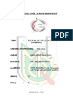 Rotulo y Escalas, Acotamiento y Formats Listo