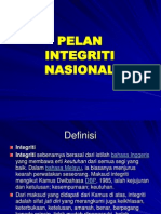 Pelan Integriti Nasional