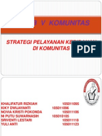 Strategi Pelayanan Kebidanan Di Komunitas