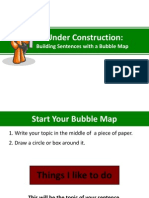Under Construction:: Building Sentences With A Bubble Map