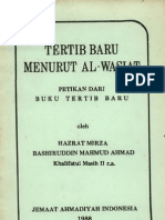 TERTIB BARU MENURUT AL-WASIAT-Hazrat Mirza Bashiruddin Mahmud Ahmad r.a-khalifatul Masih II.