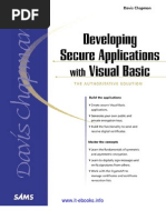 Download Developing Secure Applications With Visual Basic by madmhackz SN155269200 doc pdf