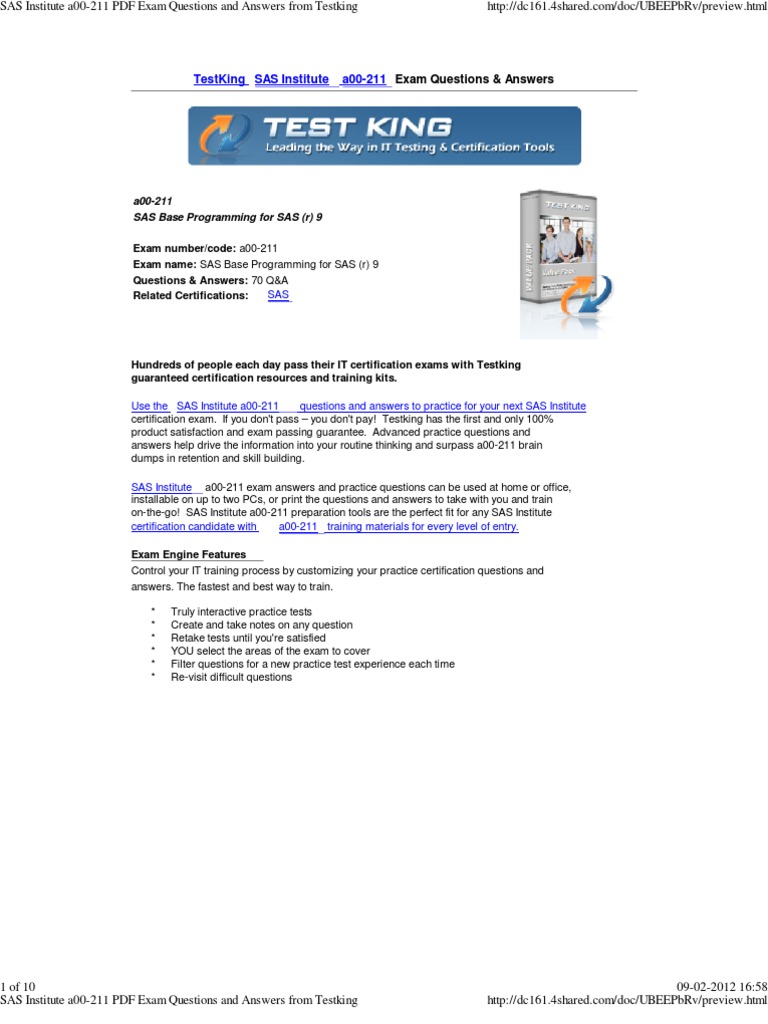 A00-451 Examsfragen