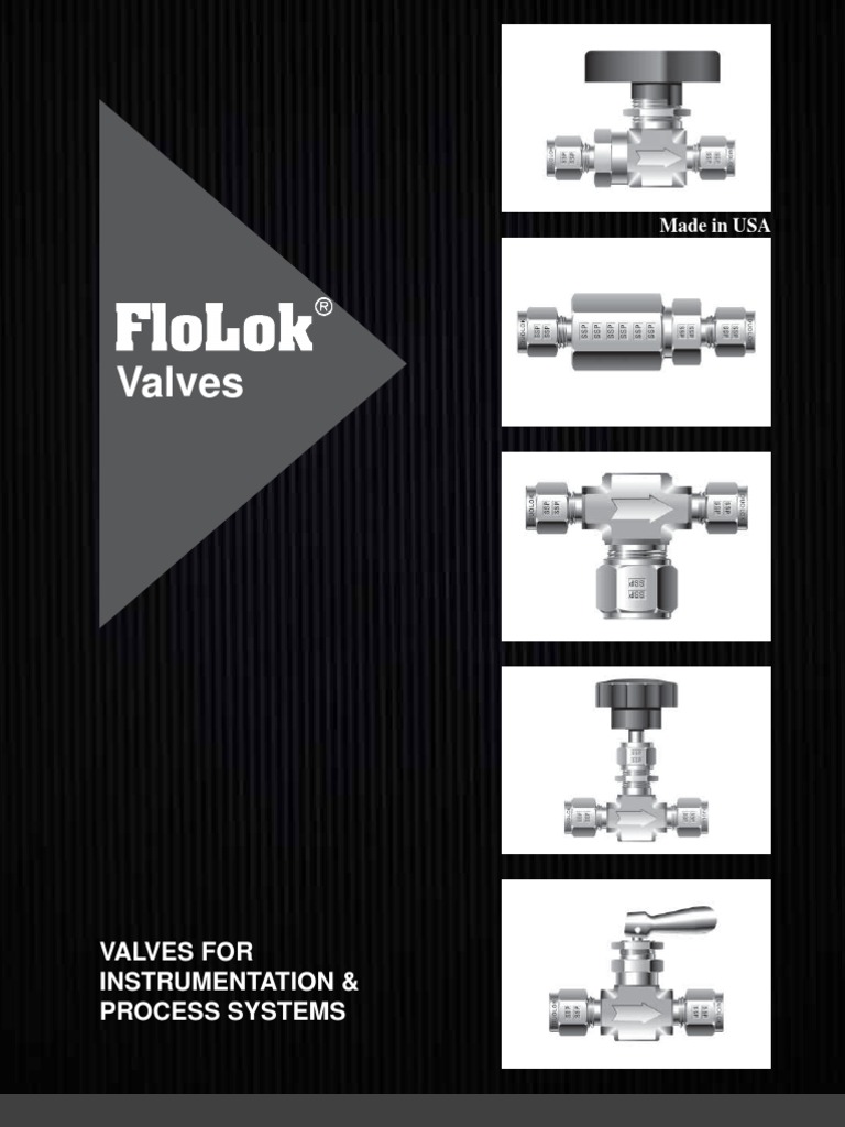FloLok Catalog - Ashx | PDF | Valve | Instrumentation