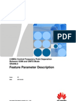 2.0MHz Central Frequency Point Separation Between GSM and UMTS Mode(SRAN6.0_02)