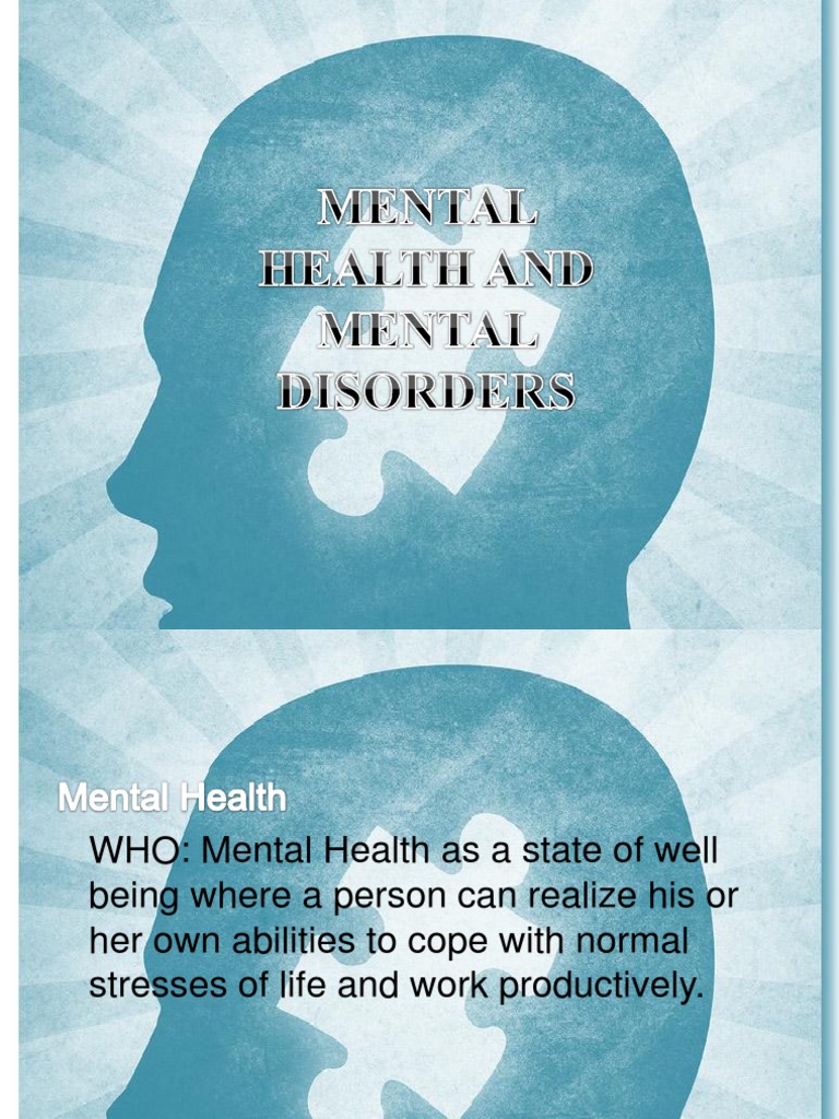 Understanding Mental Health Burdens | PDF | Mental Health | Mental Disorder