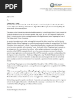 NAACP Letter Regarding Tucker Appointment 